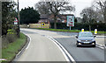 SJ5531 : A49/B5065 Junction at Prees Green by David Dixon