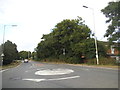 TL0224 : Roundabout on Sundon Road, Houghton Regis by David Howard