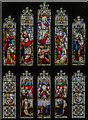SK8832 : East window, Ss Mary & Peter church, Harlaxton by Julian P Guffogg