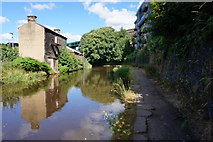 SE1316 : Huddersfield Narrow Canal towards lock #5E by Ian S