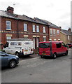 C&O Chimney Sweeps white van, Roseland Terrace, Cheltenham