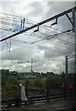 SJ8597 : Leaving Ardwick railway station by Steve  Fareham