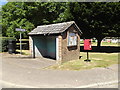 Post Office The Street Postbox & Bus Shelter