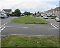 West along Dinas Road, Penarth