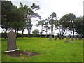 Holy Trinity Church at Llanybri - graveyard