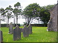 Holy Trinity Church at Llanybri - graveyard