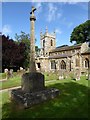 War memorial and church, South Newington