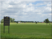 TL5164 : Cambridge County Polo Club, ground 1 by Robin Webster