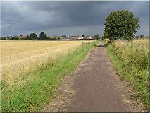 NZ3371 : Path from Murton to West Monkseaton by Oliver Dixon