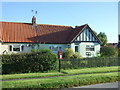 Elizabeth II postbox on Lowthorpe Lane, Nafferton