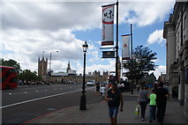 TQ3079 : View of the Houses of Parliament from Westminster Bridge Road #2 by Robert Lamb
