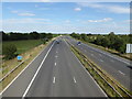 M62 looking east near High Eggborough