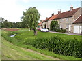 Cottages by the beck in Settrington