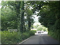 Llan Road at Cwmfelin village boundary