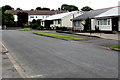 Bungalows at the eastern end of Chamberlain Row, Eastbrook, Dinas Powys