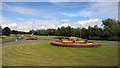 Entry to Designer Outlet Park & Ride site