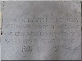 TM4198 : All Saints, Thurlton: memorial (IX) by Basher Eyre