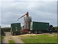 Agricultural goings-on at Mickley Moor Farm