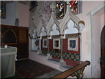 TM3193 : Inside St Peter, Hedenham (j) by Basher Eyre