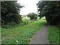 An entrance to Bottesford Beck Linear Park