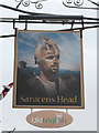 Saracens Head sign