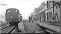 Westoe Lane station, South Shields, Marsden & Whitburn Colliery Railway on Last Day, 1953