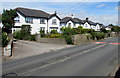 White houses in Dinas Powys