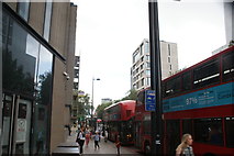 TQ2982 : View along Euston Road #2 by Robert Lamb