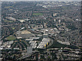 Chiswick Park from the air