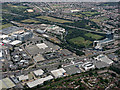 West Cross Industrial Park from the air