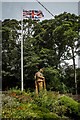 Wooden Soldier and Flag, Mobberley