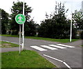 Asda pedestrian crossing, Duffryn, Newport