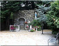 J0406 : Marian grotto at the Friary Rosary Garden, Dundalk by Eric Jones