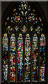 TA0928 : South transept stained glass window, Holy Trinity church, Hull by Julian P Guffogg