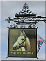 White Horse sign