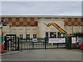 Construction site, Cliftonville Road