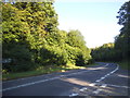 Basingstoke Road at the junction of Well Lane