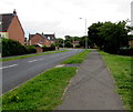 X marks the spot, Morgan Way, Duffryn, Newport