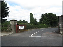 J0406 : The Ardee Road vehicle entrance to Dundalk Clarke Train Station by Eric Jones