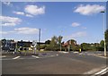 Roundabout on Beacon Hill Road, Church Crookham