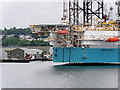 NO4230 : Port of Dundee, Prince Charles Wharf by David Dixon