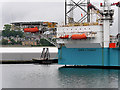 NO4230 : Dundee Docks, Eastern Wharf Quay by David Dixon