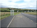 ND1529 : Bus stop and shelter on the A9, Dunbeath by JThomas