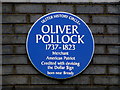 C3707 : Oliver Pollock plaque, Sollus by Kenneth  Allen