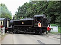 TL1597 : Steam loco at Ferry Meadows on the Nene Valley Railway by Paul Bryan