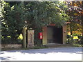 Bus Shelter & Four Ashes Postbox