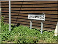 Langham Road sign