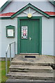 Door to Scottish Episcopal Church, Brora