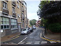 View down West Lane from Bermondsey Wall East