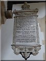 St Mary, Shrewton: memorial (D)